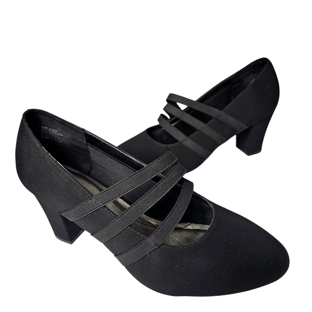 Marbella Special Occasion Wide Closed Toe Dress Shoe Pump